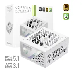 Gamemax GS 650G WH bílá / Zdroj / SFX / 650W / Plně modulární
