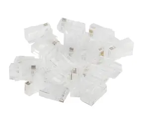 Lanberg RJ45 CAT6 / Konektor / 100 ks / UTP / 8P8C / průchozí