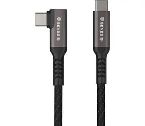 Genesis NVC-2219 černá / Kabel USB-C (M) - USB-C (M) / 5 m / 10 Gbit/s / rychlé nabíjení
