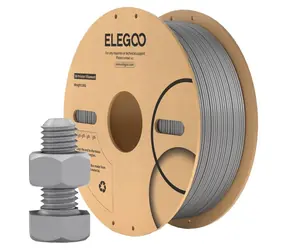 Elegoo 50.203.0644 šedá / Tisková struna / ABS / 1 kg