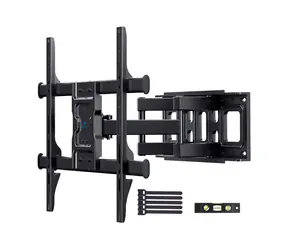 Perlesmith PSPILFK1 / Držák TV / VESA 200x100-600x400 mm / 37-85" / náklon a natočení / nosnost 60 kg
