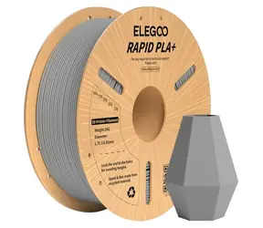 Elegoo Rapid PLA+ šedá / Struna pro 3D tiskárnu / PLA+ / 1,75 mm / 1 kg