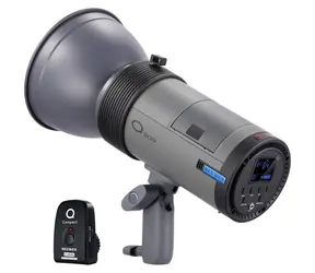 Neewer Q300 / Blesk / 300 Ws / GN60 / Bezdrátové ovládání 2,4 GHz / Baterie