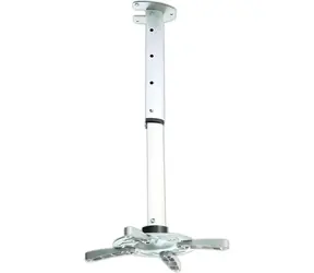 ART RAMP P-102 stříbrná / Stropní držák na projektor / nosnost 15 kg