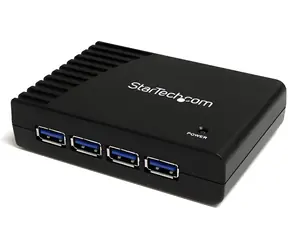 StarTech ST4300USB3EU černá / USB hub / 4x USB-A 3.0 / 5 Gb/s