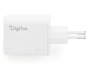 Digitus GaN 45W / Nabíječka / USB-C / USB-A