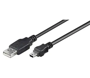 Goobay 50767 / USB kabel / USB 2.0 Hi-Speed / 1,8 m / černá