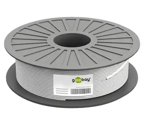 Goobay CAT6 černá / Síťový kabel / U/UTP / Cat 6 / 100 m