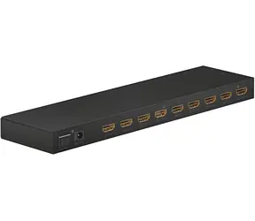 Goobay HDMI Splitter 1:8 / HDMI rozbočovač / 1 vstup / 8 výstupů / 4K/60 Hz