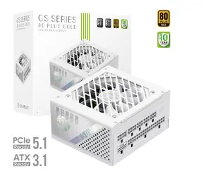 Gamemax GS 750G WH bílá / Zdroj SFX / 750W / Plně modulární