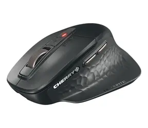 Cherry Stream ERGO Wireless Ultimate černá / Ergonomická myš / Bluetooth 5.2 / 2.4GHz / 4000 DPI / dobíjecí