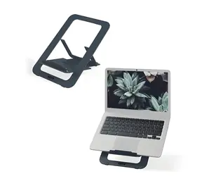 Leitz Ergo tmavě šedá / Stojan na notebook / Hliníkový / Výškově nastavitelný / 10-17"