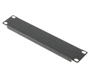 Lanberg černý / Zaslepovací panel / 1U / pro 10" rozváděč