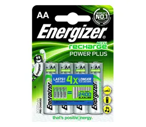 Energizer Power Plus 2000mAh AA / Nabíjecí baterie / HR6 / 4 ks
