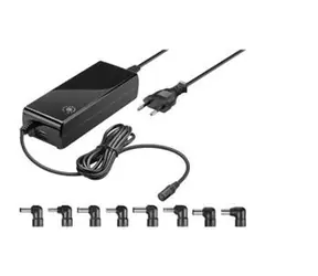 goobay 90W / Napájecí zdroj pro notebook / 230V / 12-22V / max. 4A / USB port