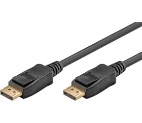 Goobay černá / DisplayPort kabel / DP 2.0/2.1 / 40 Gbit/s