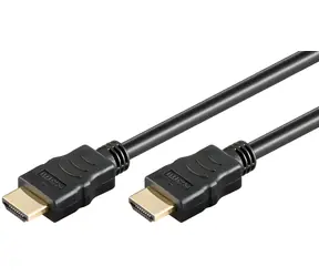 Goobay 80102 / Kabel HDMI / High Speed / s Ethernetem / pozlacené konektory / 1,5 m