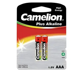 Camelion Plus Alkaline AAA (LR03) / Baterie / 2 ks