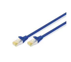 Digitus modrý / Patch kabel / S-FTP / CAT 6A / AWG 26/7 / 0,5 m