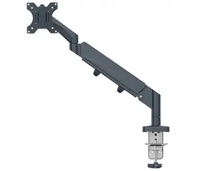 Leitz Ergo rameno na monitor šedé / Rameno na monitor / VESA 75x100 / nosnost 9 kg / 17-32 palců