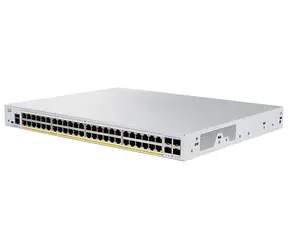 Cisco CBS350-48P-4G-EU / Switch / 48x GbE RJ-45 / 4x SFP / PoE+ 370W / REFRESH