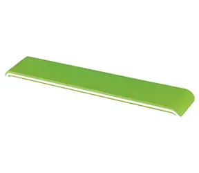 Leitz WOW zelená / Opěrka zápěstí ke klávesnici / 71 × 437 mm / 790 g