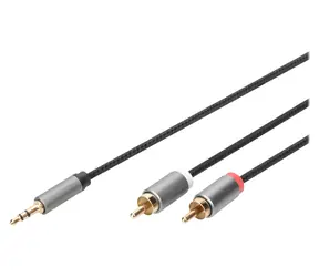 Digitus Audio adaptér Stereo 3,5 mm Jack - RCA / Redukce