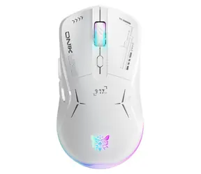 ONIKUMA CW917 bílá / Herní myš / bezdrátová / RGB / 800-2800 DPI