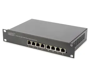 Digitus DN-95317 / Switch / 8x 10/100/1000 Mbps / PoE+ / 94W budget