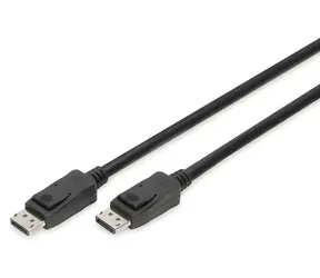 Digitus DisplayPort 3 m / Kabel / DP/M - DP/M / se zámkem / UHD 8K / verze 1.3/1.4