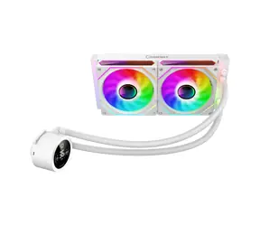 Gamemax Iceburg 240 Digital bílá / AIO vodní chladič CPU / 2x 120 mm