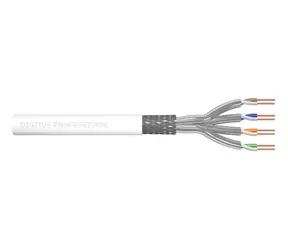 Digitus CAT 7 S-FTP 305 m / Instalační kabel / AWG 26/1 / 600 MHz / Dca / LSZH-3 / krabice