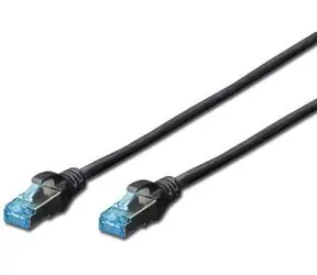 Digitus DK-1532-005/BL modrý / Patch kabel / CAT5e / SF-UTP / RJ45-RJ45 / 0,5 m