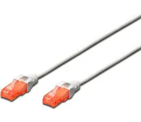 Digitus DK-1617-010/WH bílá / Patch kabel / CAT 6 / U-UTP / 1m