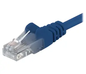 Goobay 68432 modrá / Síťový kabel / Cat6 / U/UTP