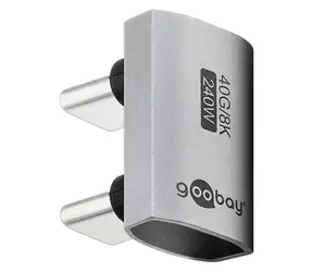 Goobay 74446 / USB-C adaptér / 180° U-shape / USB4