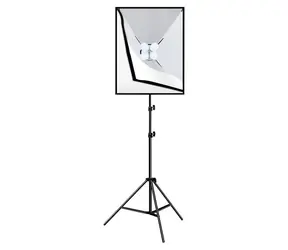 Puluz PU5071EU / Studiová sada / softbox 50x70 cm / stativ / 4x LED žárovka 20W