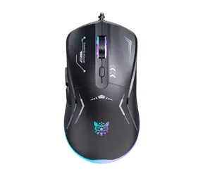 Onikuma CW917 černá / Herní myš / drátová / RGB / 3600 DPI / 6 tlačítek