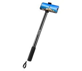 Puluz PU641B černá / Selfie tyč / kovová / 2 m / pro Insta360 One RS, X2, X3, X4