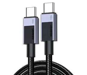 Ugreen 45064 černá / Datový kabel / USB-C na USB-C / 2 m