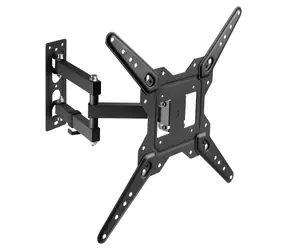 Savio UTV-03 černá / Držák na TV / 23-55" / VESA do 400x400 / nosnost 30 kg / náklon 3-10°
