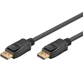 Goobay DisplayPort 1.4 2m černá / Kabel / DP-DP