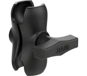 RAM Mounts RAM-201U-B / Montážní rameno / 1,5" kulový kloub / dvojitá objímka / 3,56"