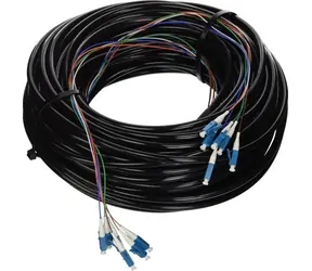 Ubiquiti UFiber SM 100 / Optický kabel / 6x single-mode / LC/LC / 30 m / venkovní provedení