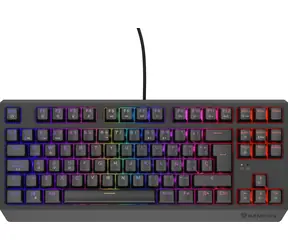 Genesis Thor 230 TKL ES Outemu Red černá / Herní klávesnice / Mechanická / 88 kláves / USB
