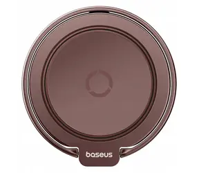 Baseus MagPro II červenozlatá / Magnetický kroužek na mobil / s funkcí stojánku