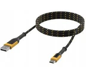 DeWalt DXMA131-1348-DWG černá / Kabel USB / USB-A - USB-C / 1,8 m