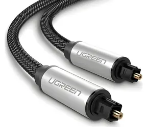 Ugreen UGR655 Toslink - Toslink stříbrná / Optický kabel / 2 m