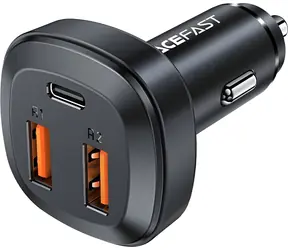 Acefast B9 / Autonabíječka / 2x USB-A / 1x USB-C