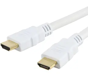 Techly HDMI-HDMI bílá / Propojovací kabel / 4K / 5 m